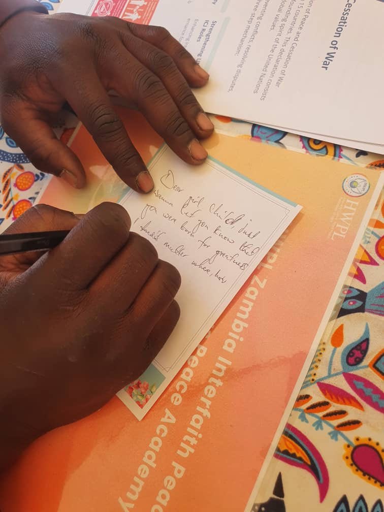 Sign for Her impact in Zambia