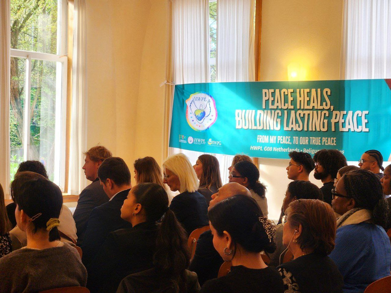 Peace Heals, Building Lasting Peace - 1018 NL BE Peace Forum